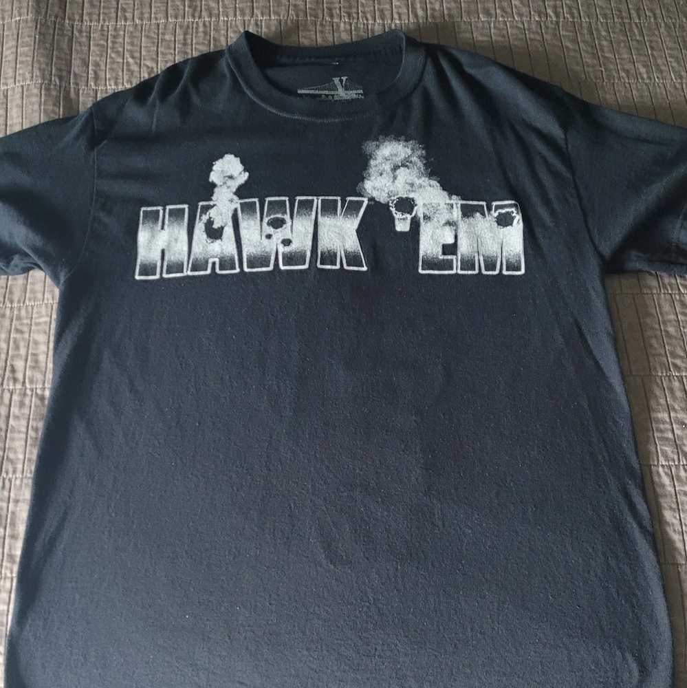 VLONE X Popsmoke HAWK 'EM Meet the WOO tshirt size Mens Large vlone